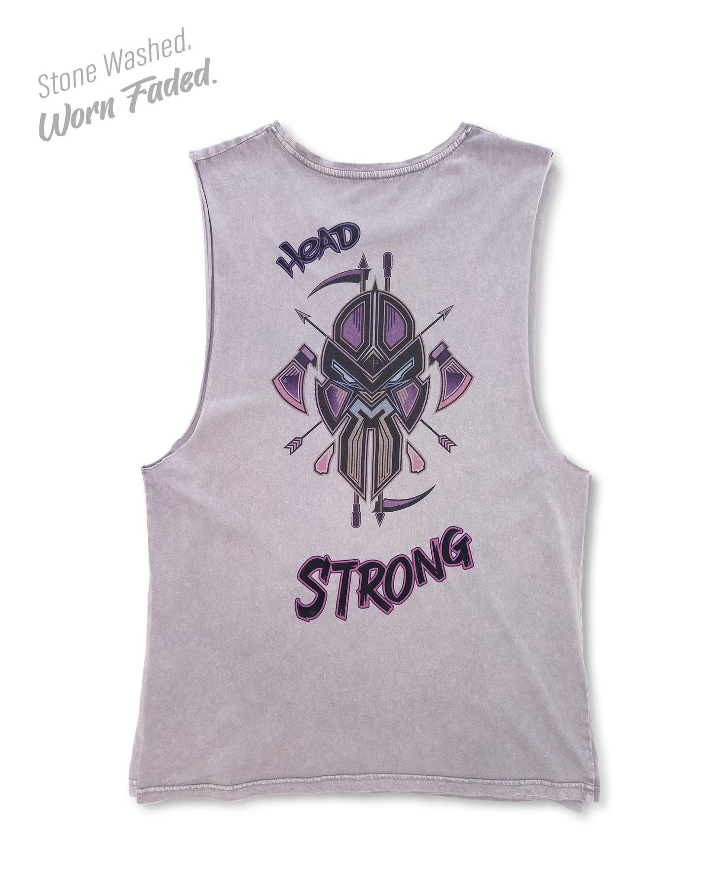 HEAD STRONG | Raw Low-Cut Tank